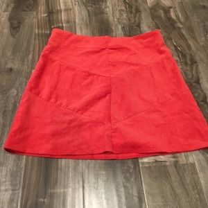 Pink High Waist Skirt Size L NWT